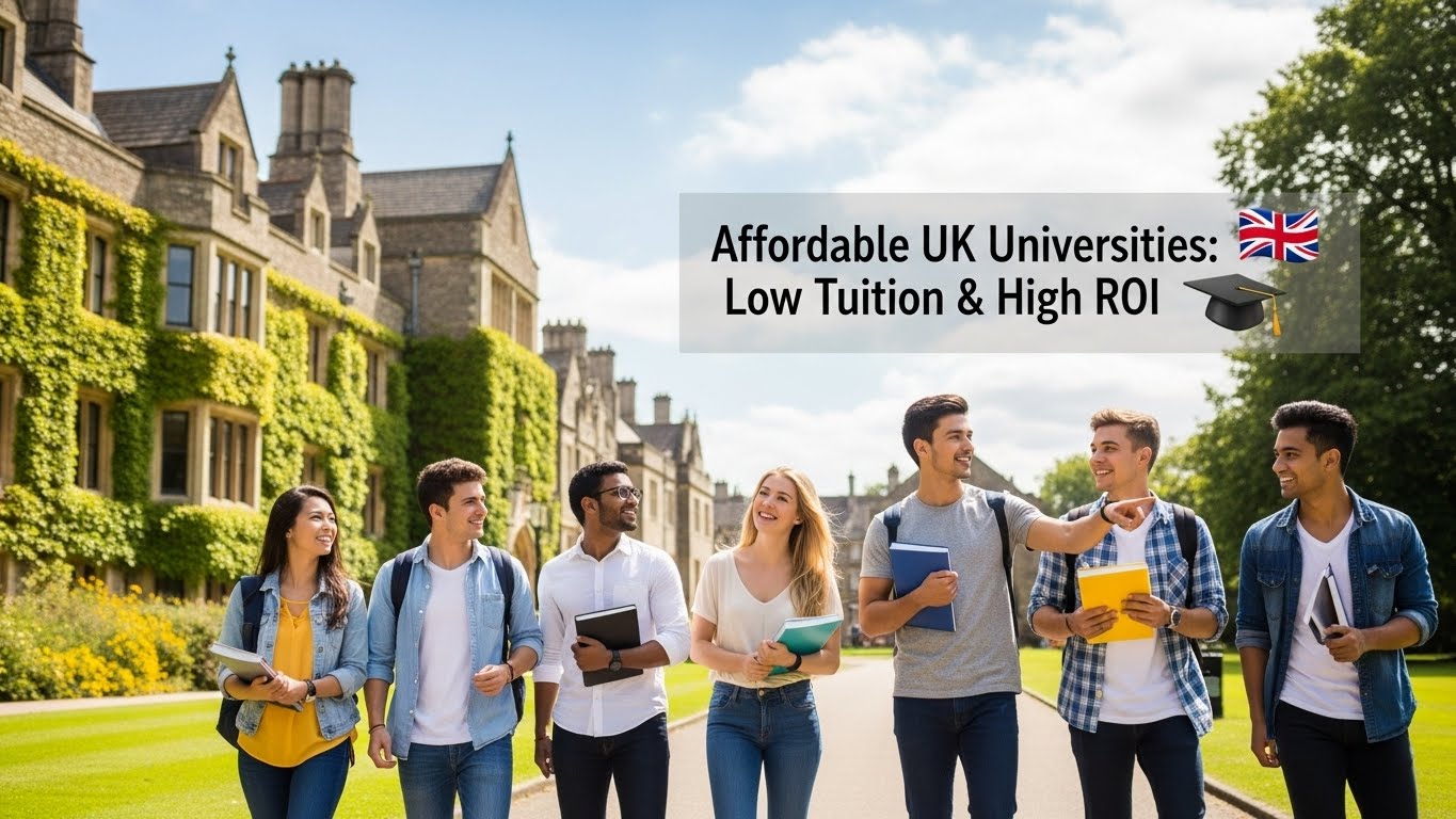 Affordable UK Universities for International Students | Low Tuition & High ROI